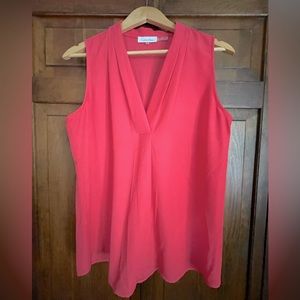 Calvin Klein coral blouse